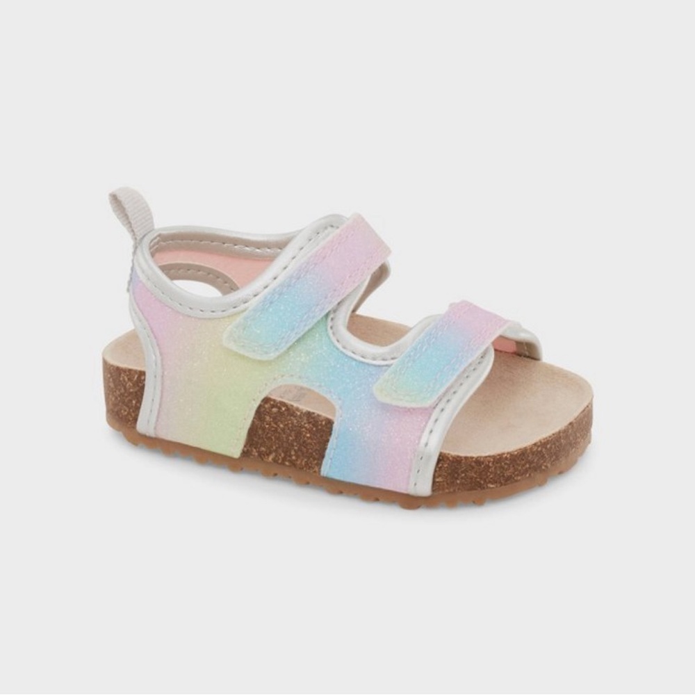 Carter's Just One You• Baby Girls'
Rainbow Olive First Walker Sandals